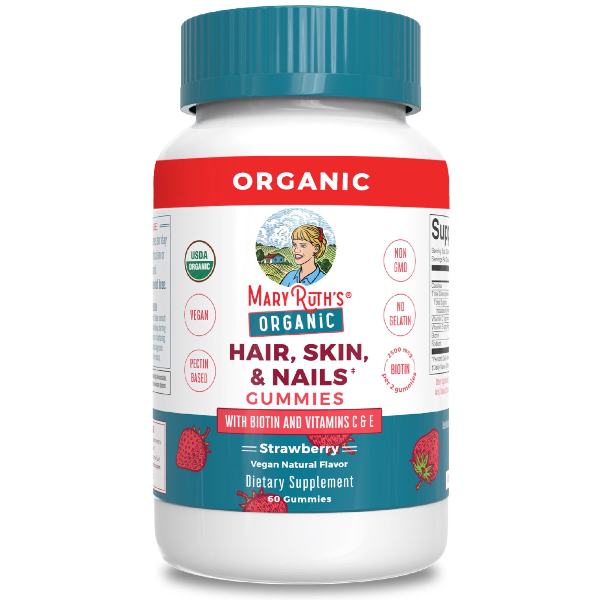 Mary Ruth Teeth Hair, Skin And Nails Vitamin Gummies – MaryRuth Organics