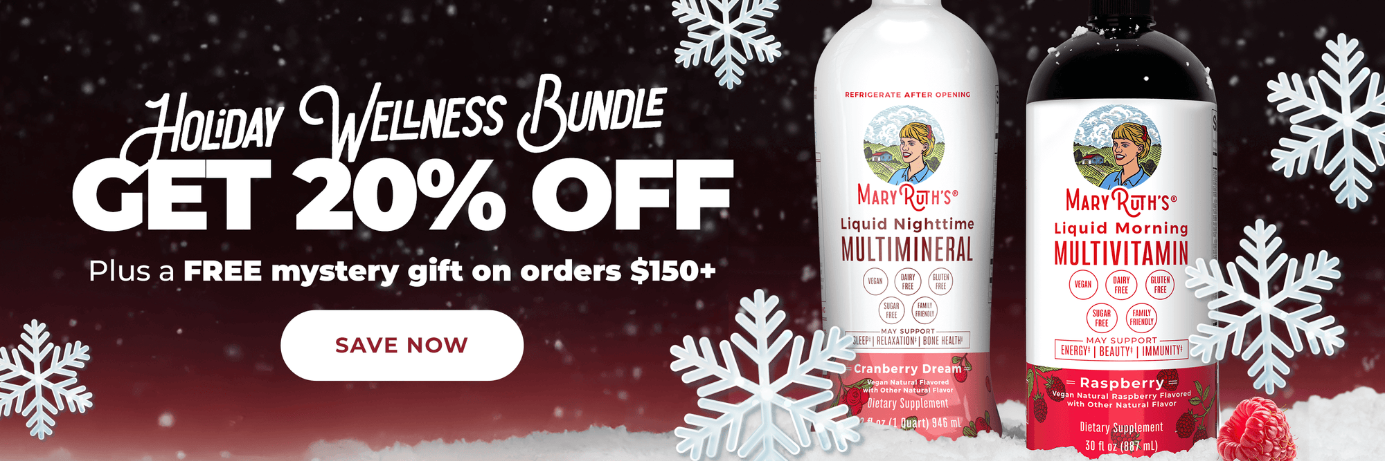 20% OFF Holiday Wellness Bundle