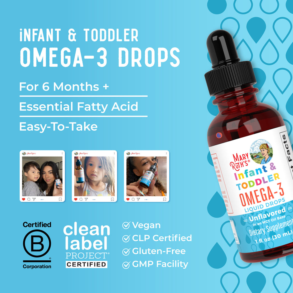 Infant & Toddler Omega‑3 Liquid Drops 8