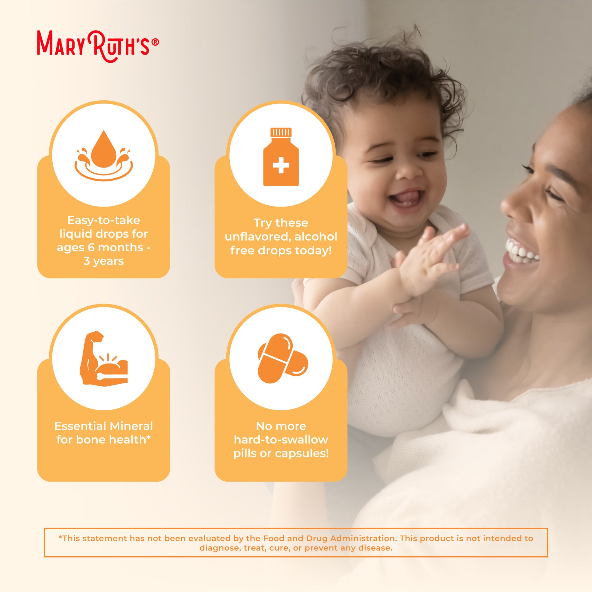 Infant & Toddler Vitamin D3 Organic Liquid Drops Benefits