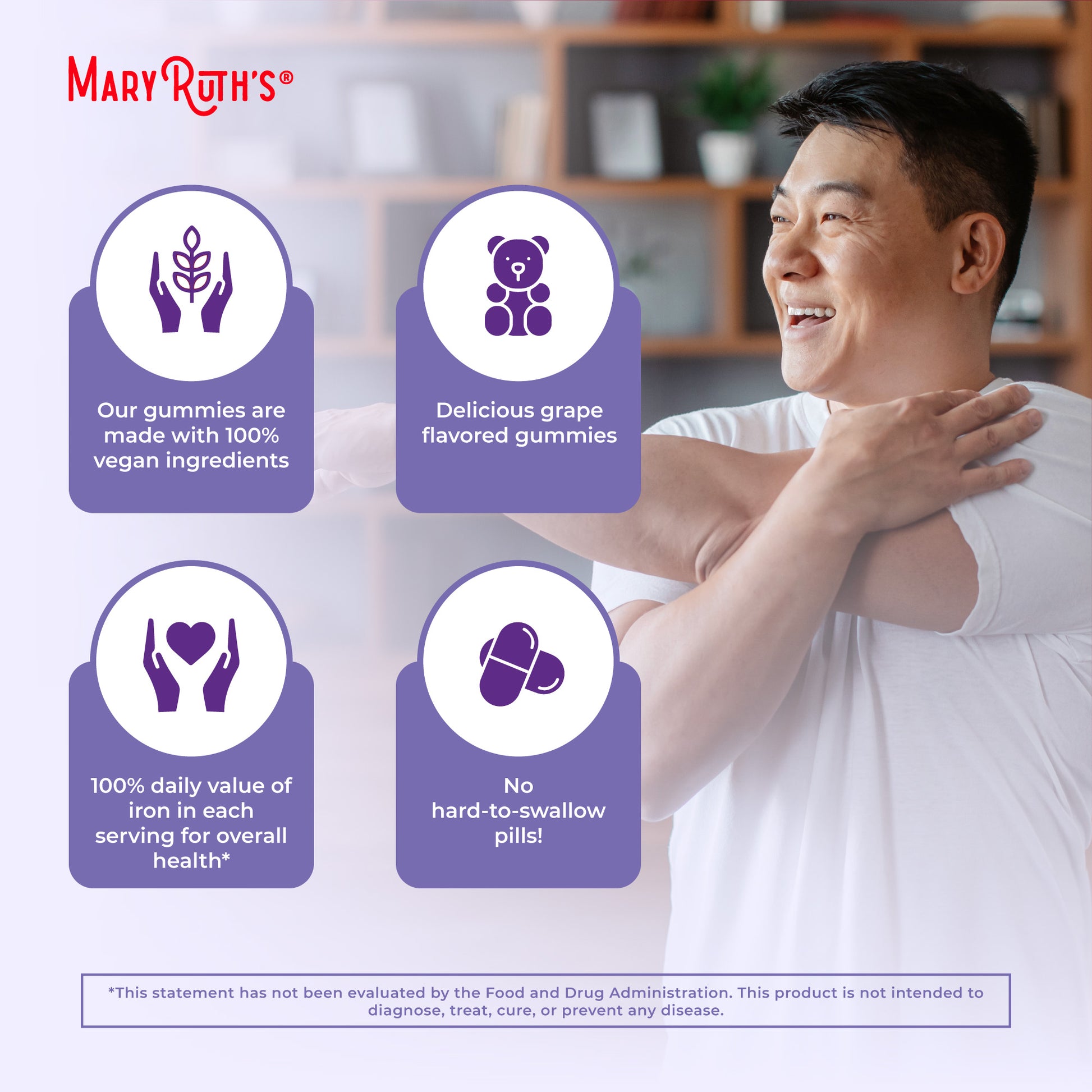 Iron Gummies Grape Benefits