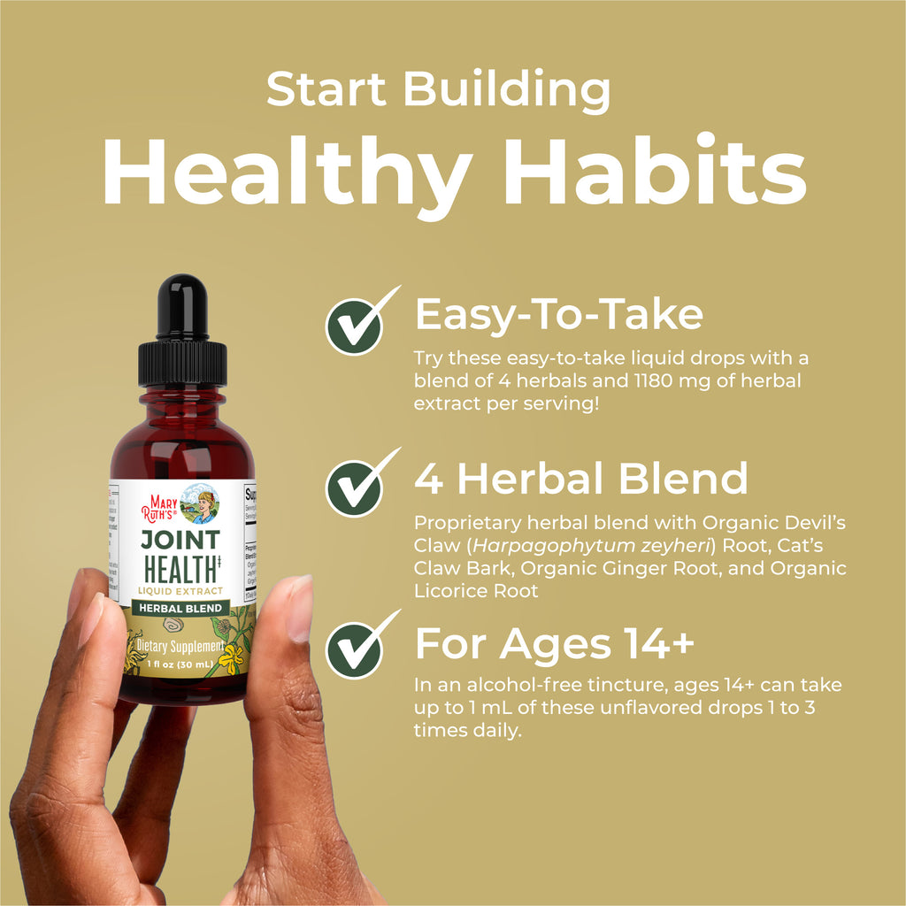 Joint Health Liquid Drops Healthy Habits