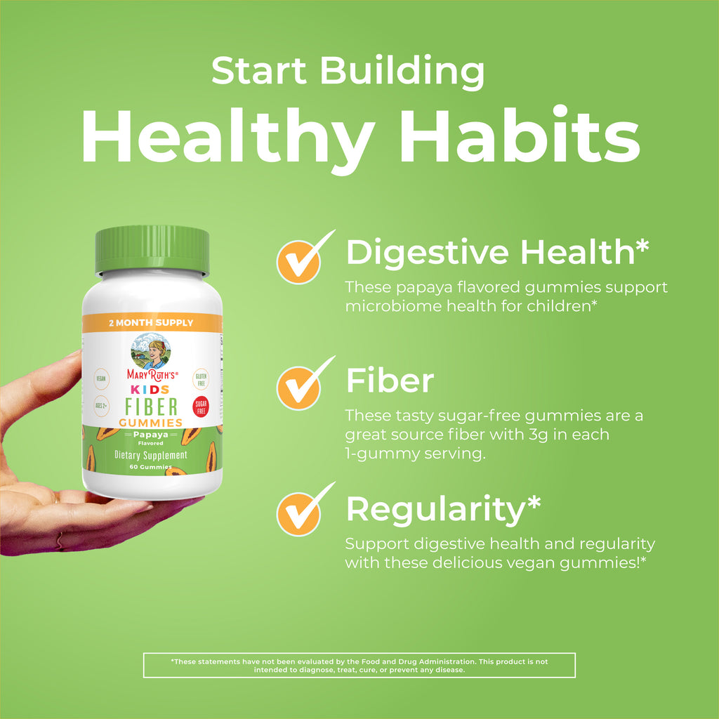 Kids Fiber Gummies Healthy Habits