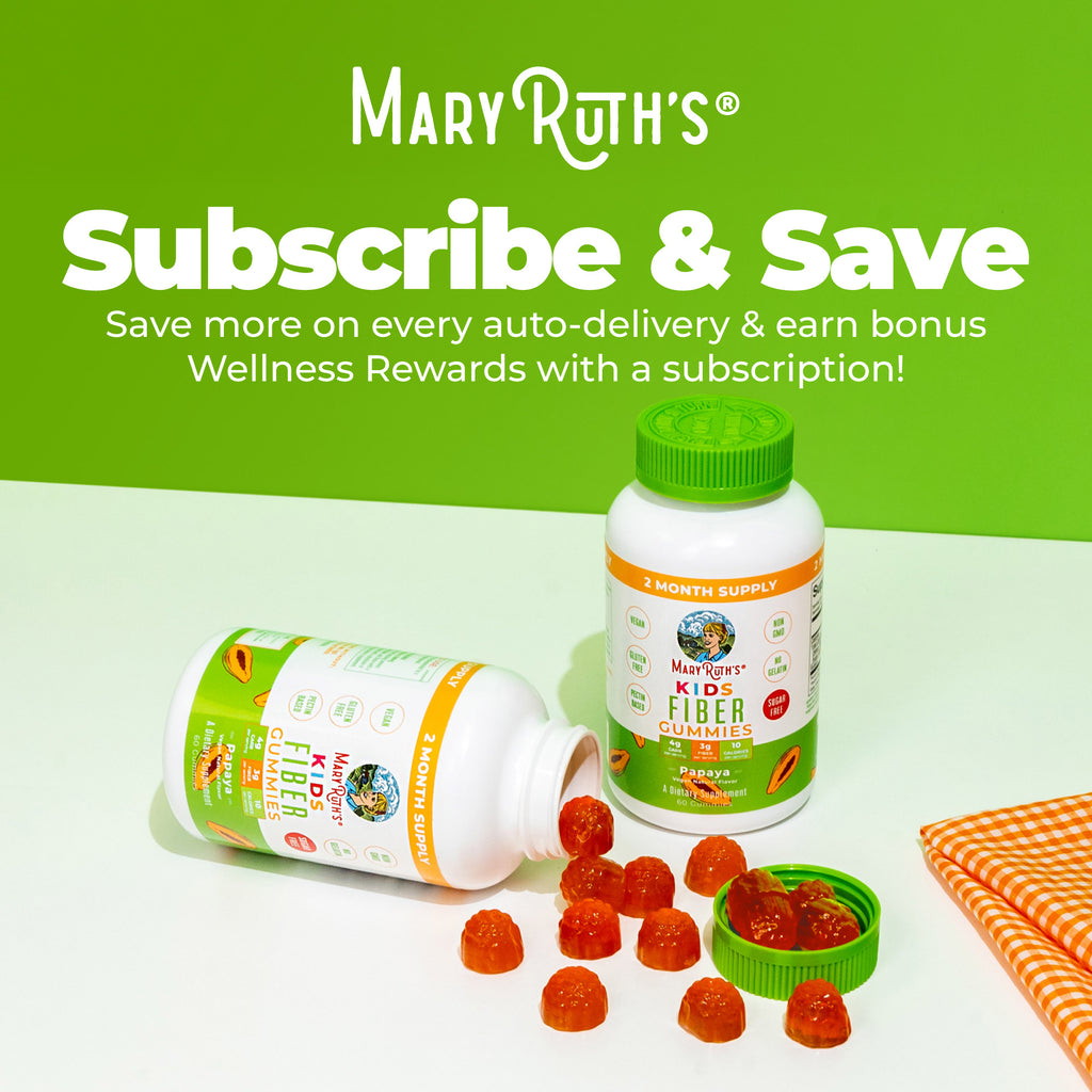 Kids Fiber Gummies Papaya 60ct Subscribe & Save