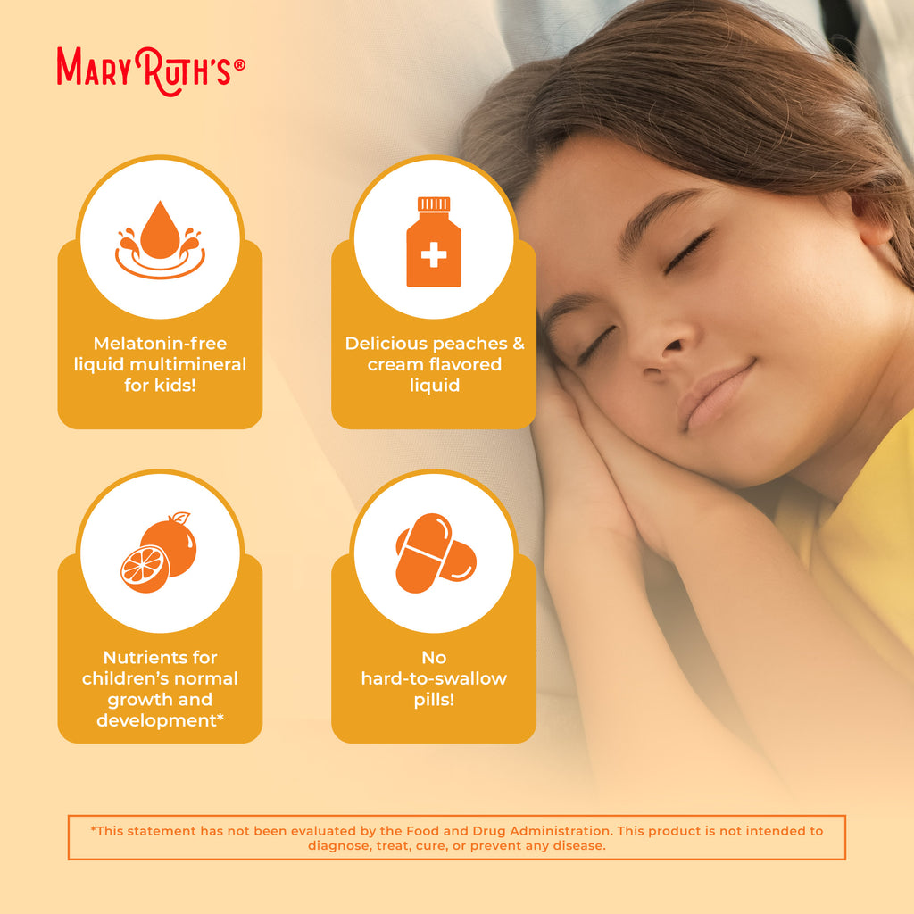 Kids Liquid Nighttime Multimineral Benefits