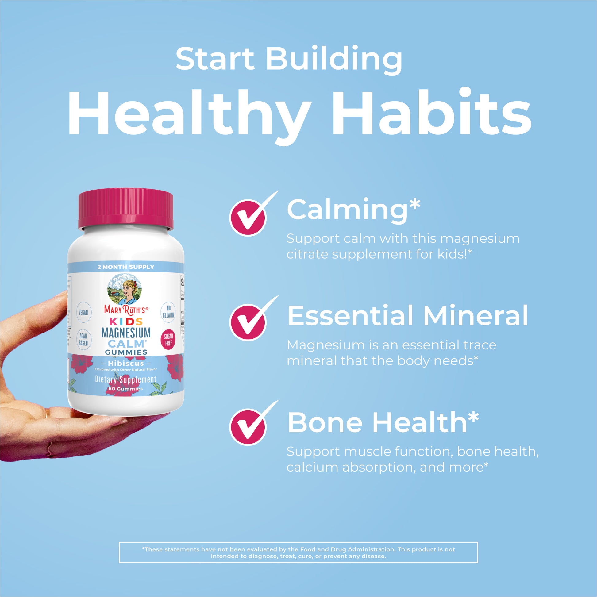 Kids Magnesium Calm Gummies