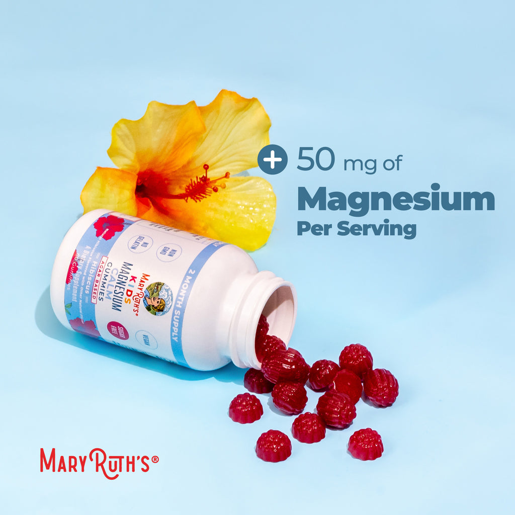 Kids Magnesium Calm Gummies Hibiscus 60ct Benefits