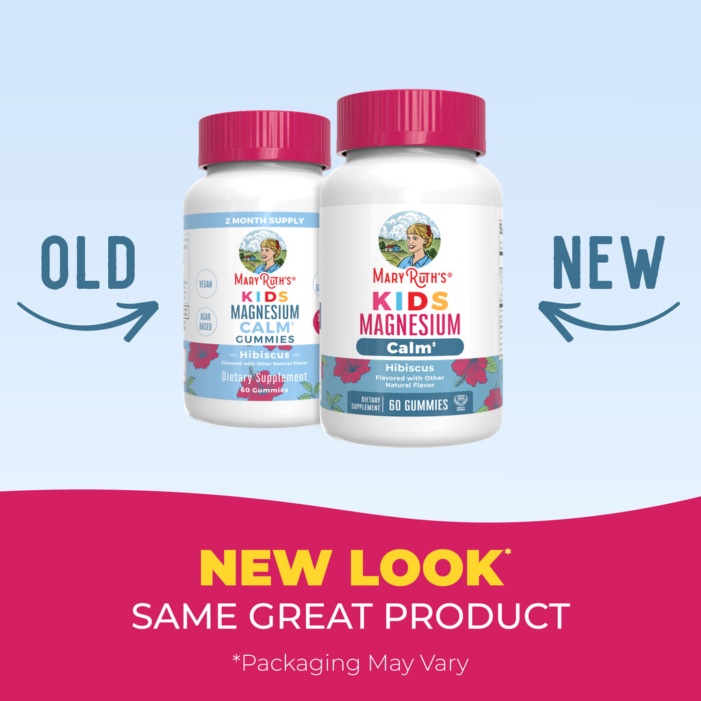 Kids Magnesium Calm Gummies Hibiscus 60ct New Look
