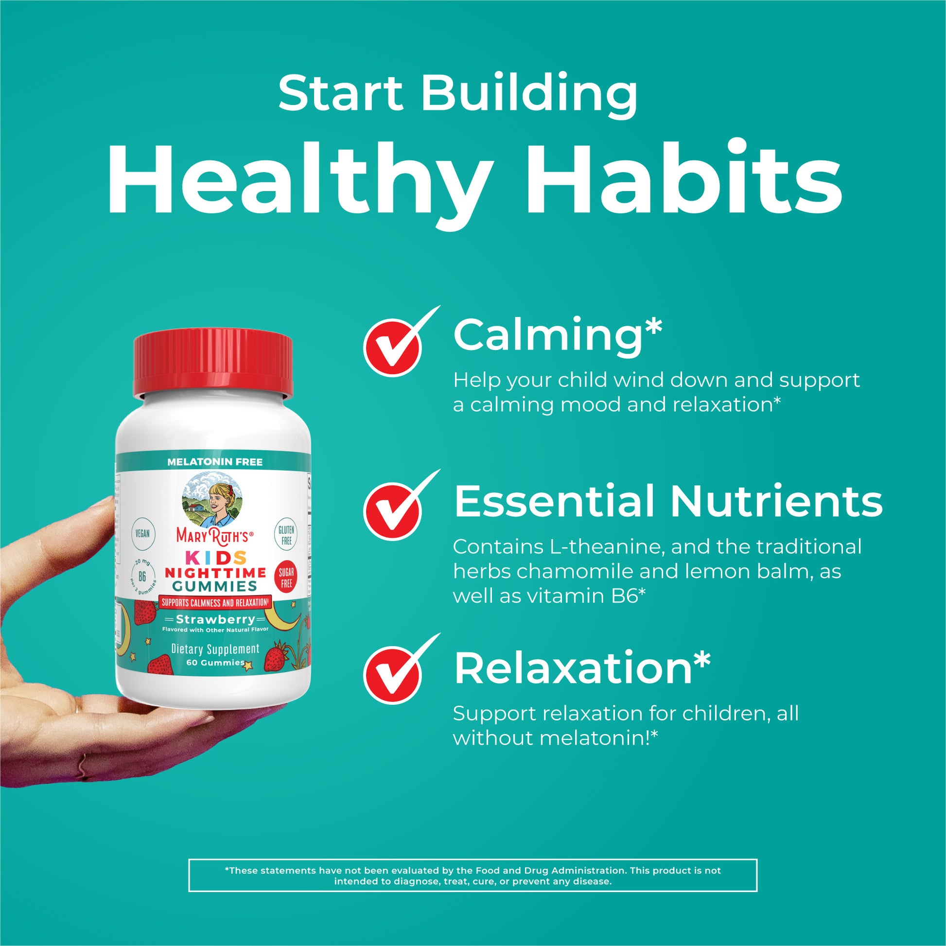 Kids Nighttime Gummies Healthy Habits