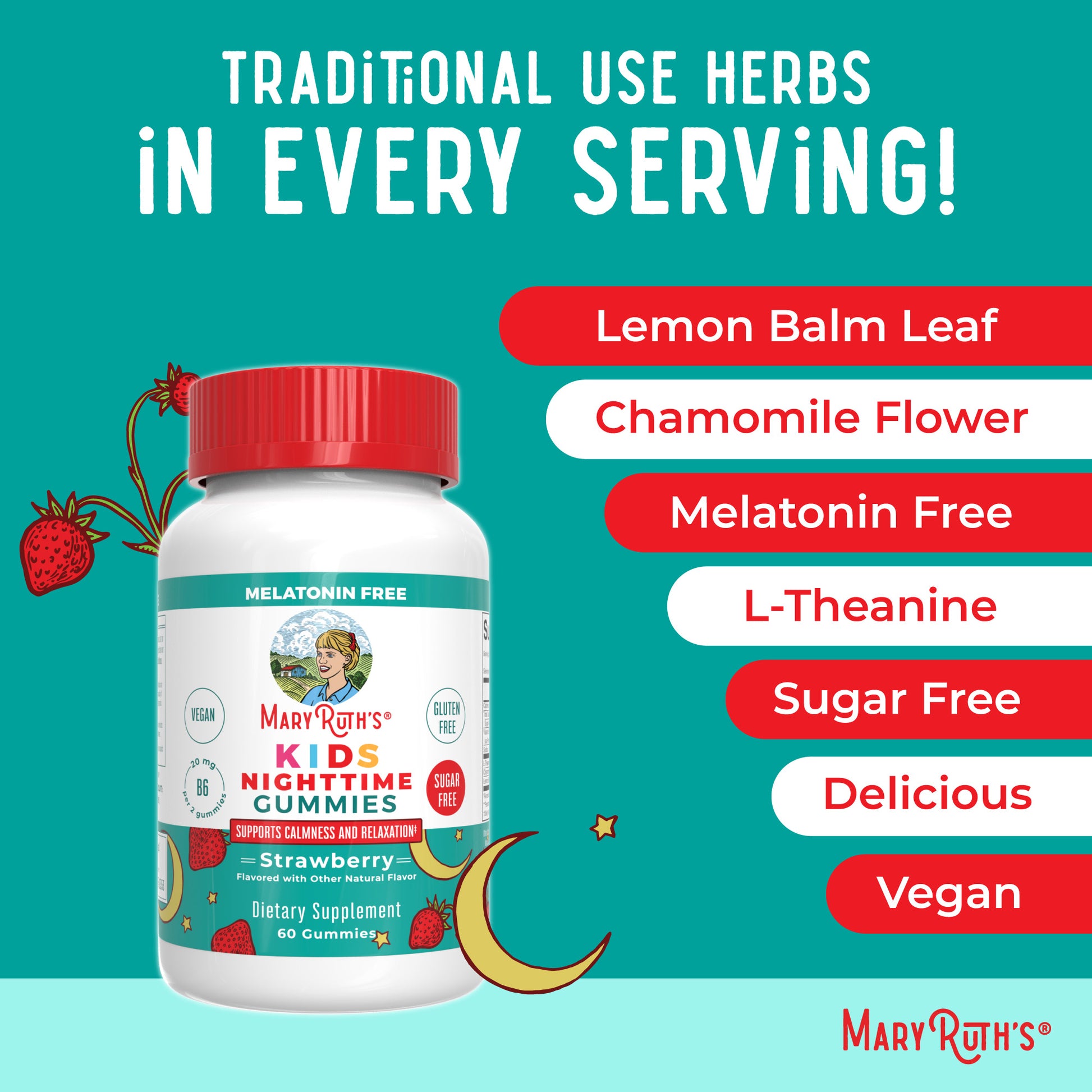 Kids Nighttime Gummies Ingredients