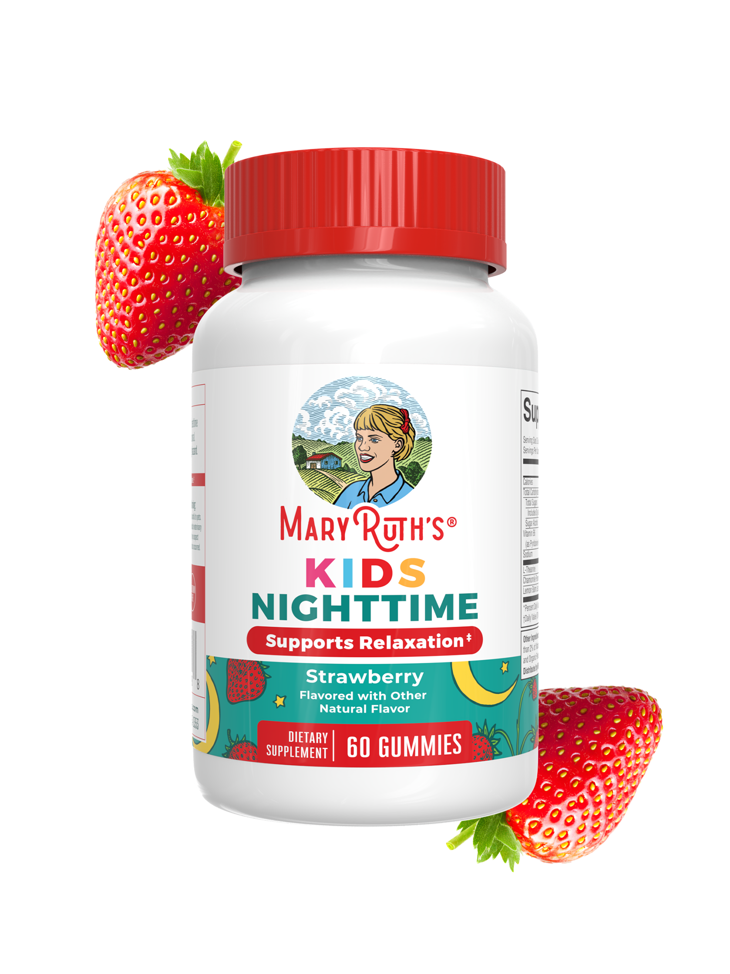 Kids Nighttime Gummies Strawberry 60CT