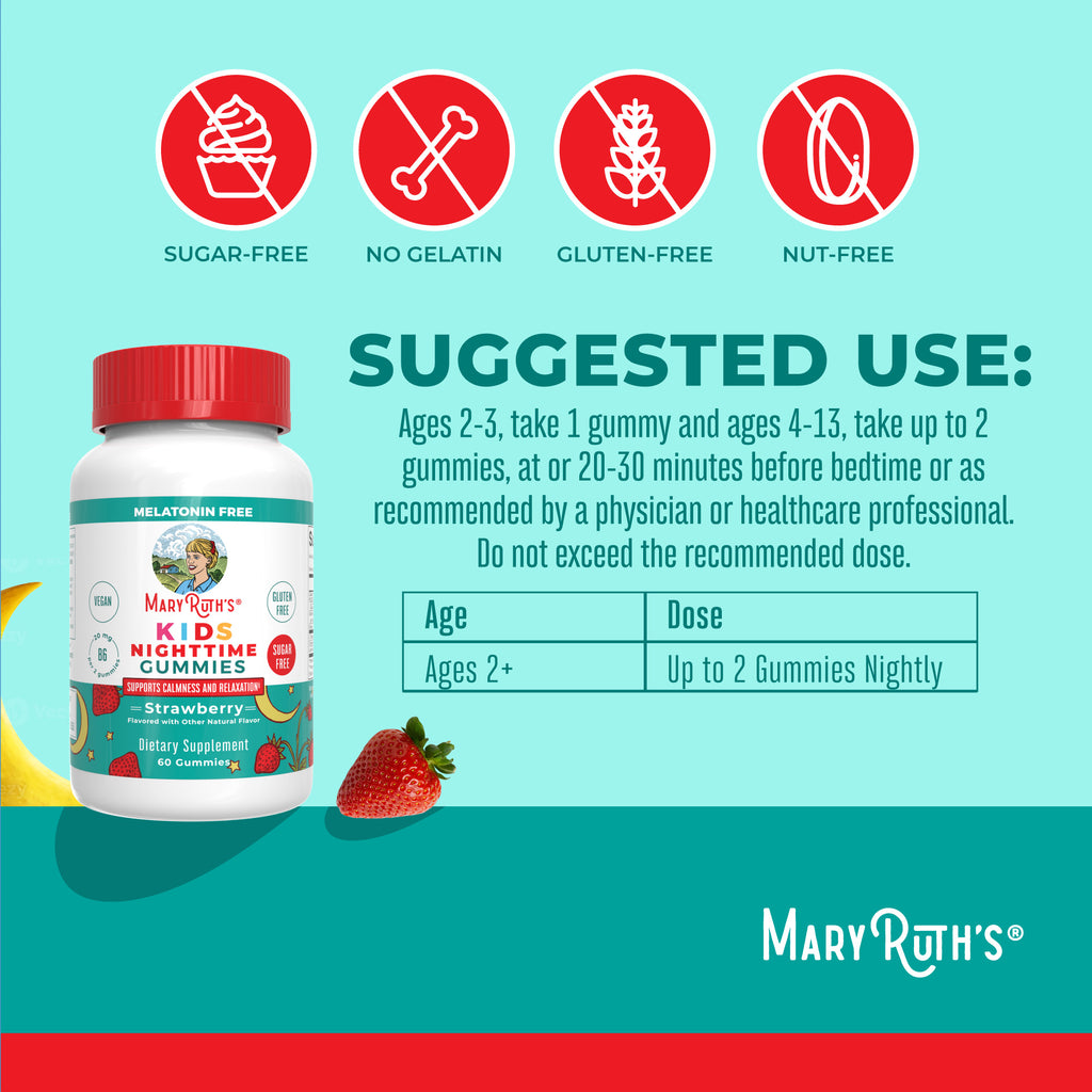 Kids Nighttime Gummies Suggested Use