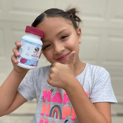 April V. holding product