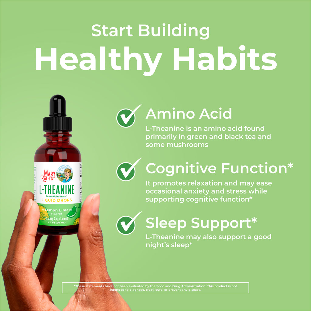L-Theanine Liquid Drops Healthy Habits