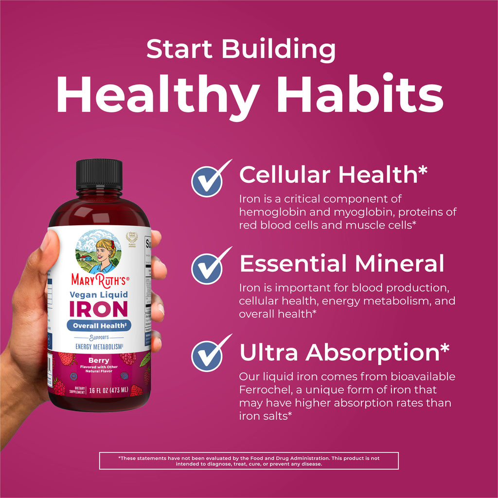 Liquid Iron 16oz Healthy Habits