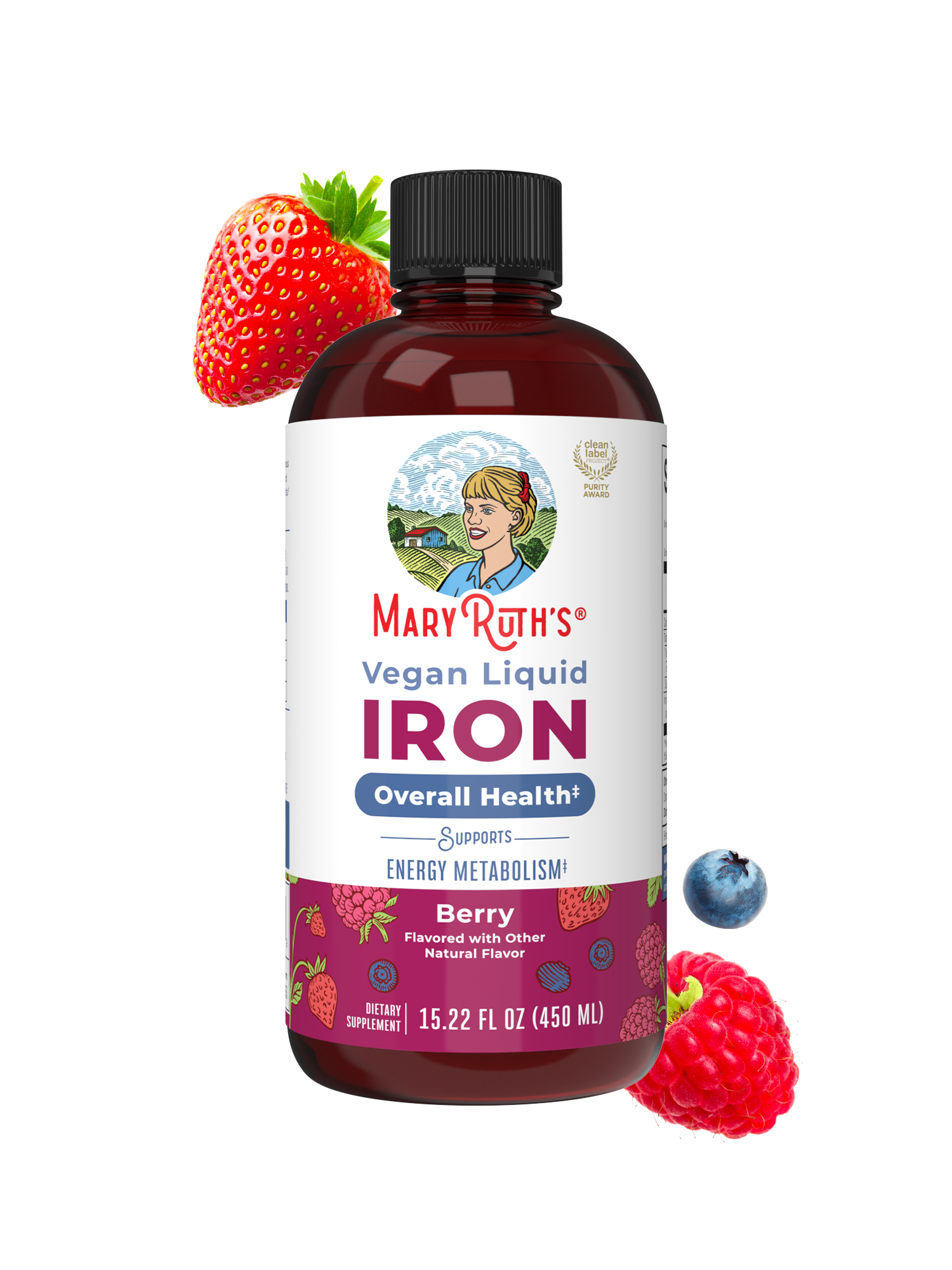 Liquid Iron Berry 15oz