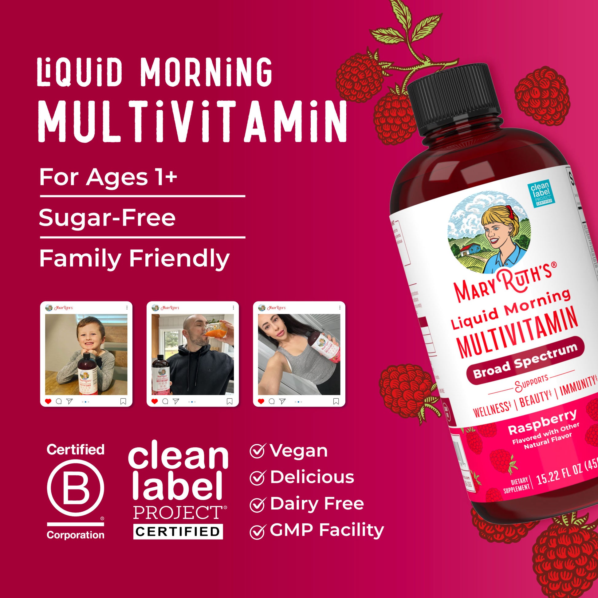 Liquid Morning Multivitamin 15oz 8