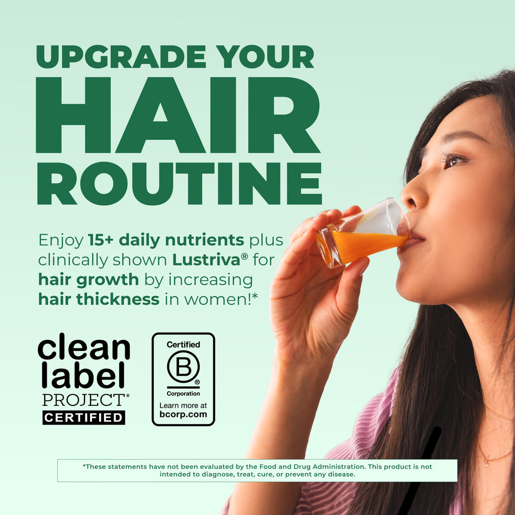 Liquid Morning Multivitamin Hair Growth 30oz Dragon Fruit Melon Upgrade Your Routine