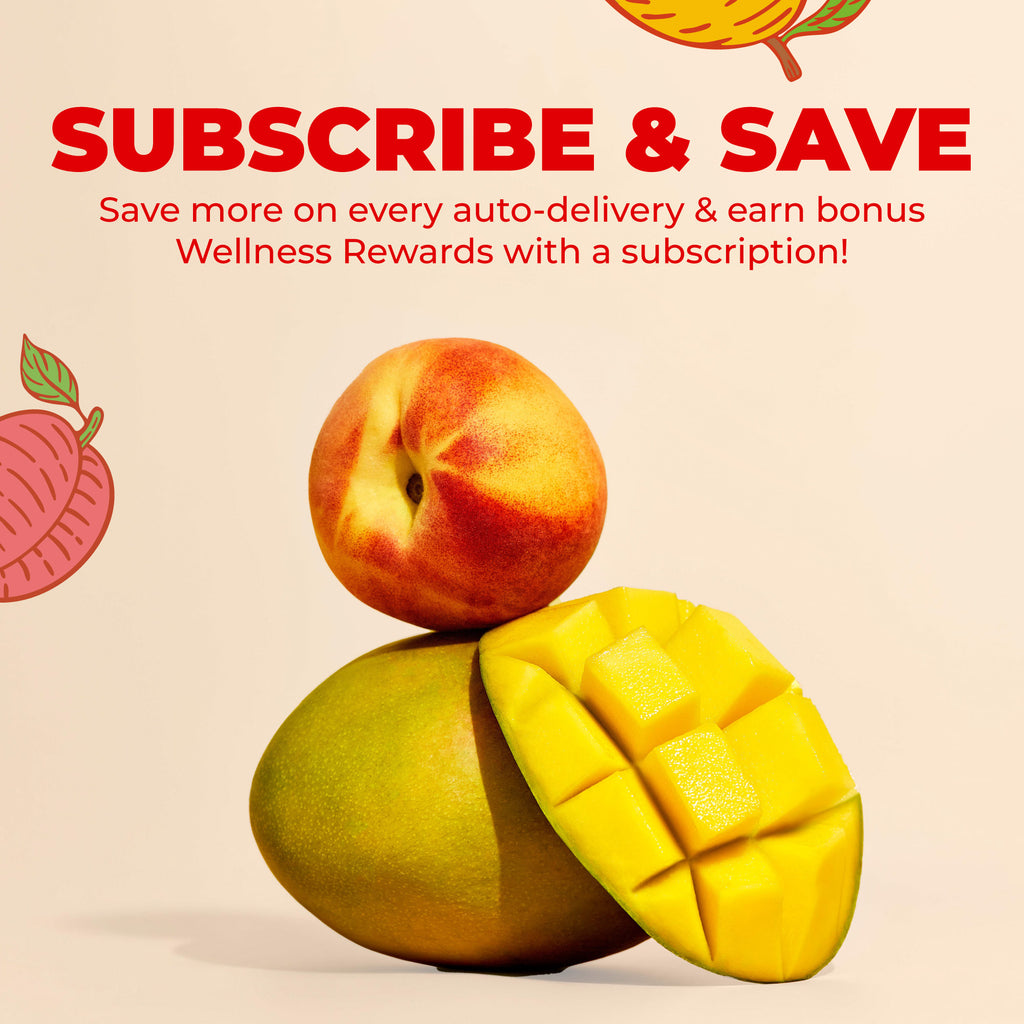 Liquid Morning Multivitamin + Hair Growth Peach Mango 30oz Subscribe & Save