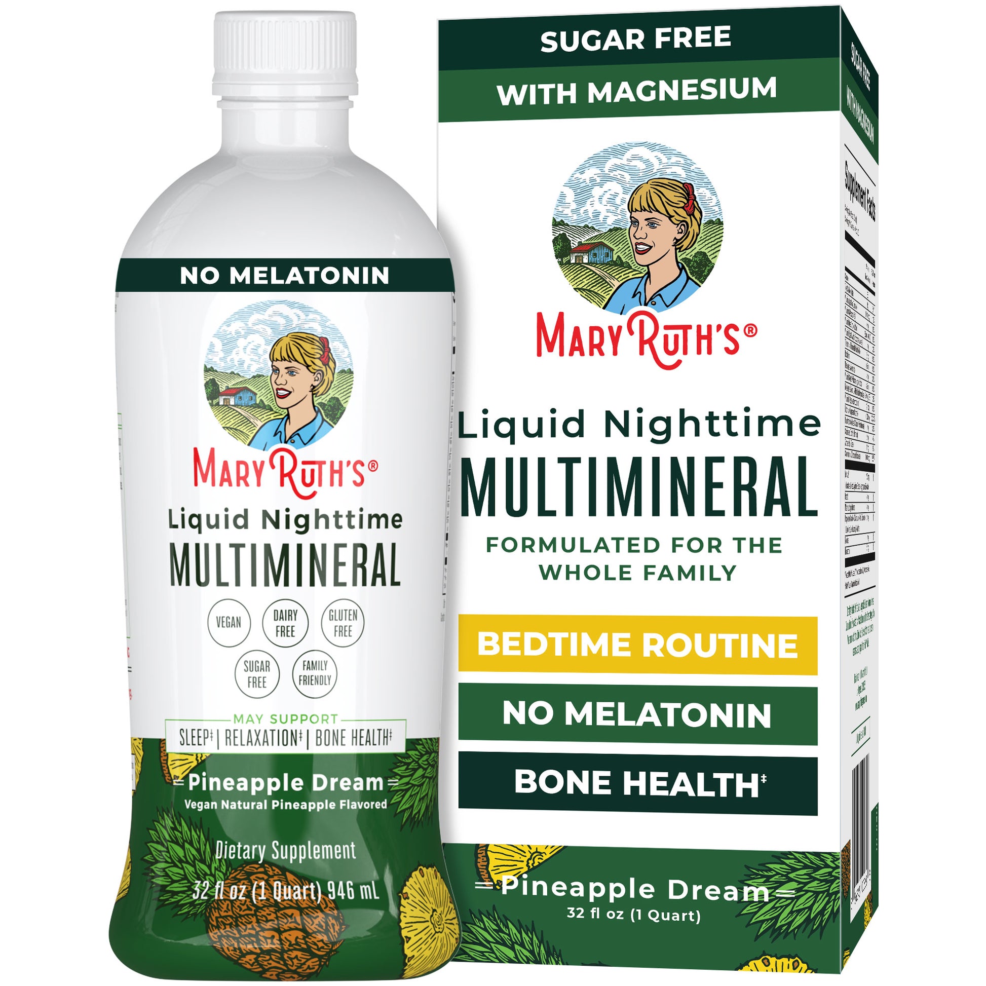 Liquid Nighttime Multimineral 32oz Pineapple