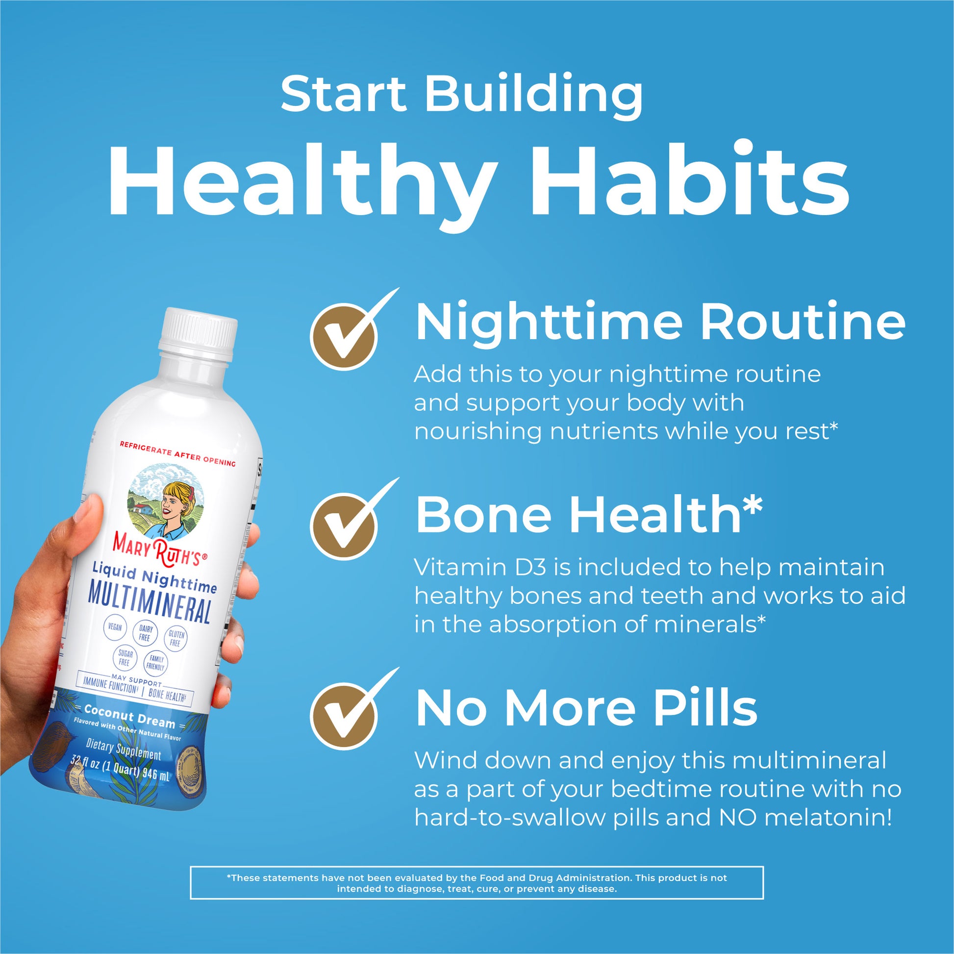 Liquid Nighttime Multimineral (Coconut)