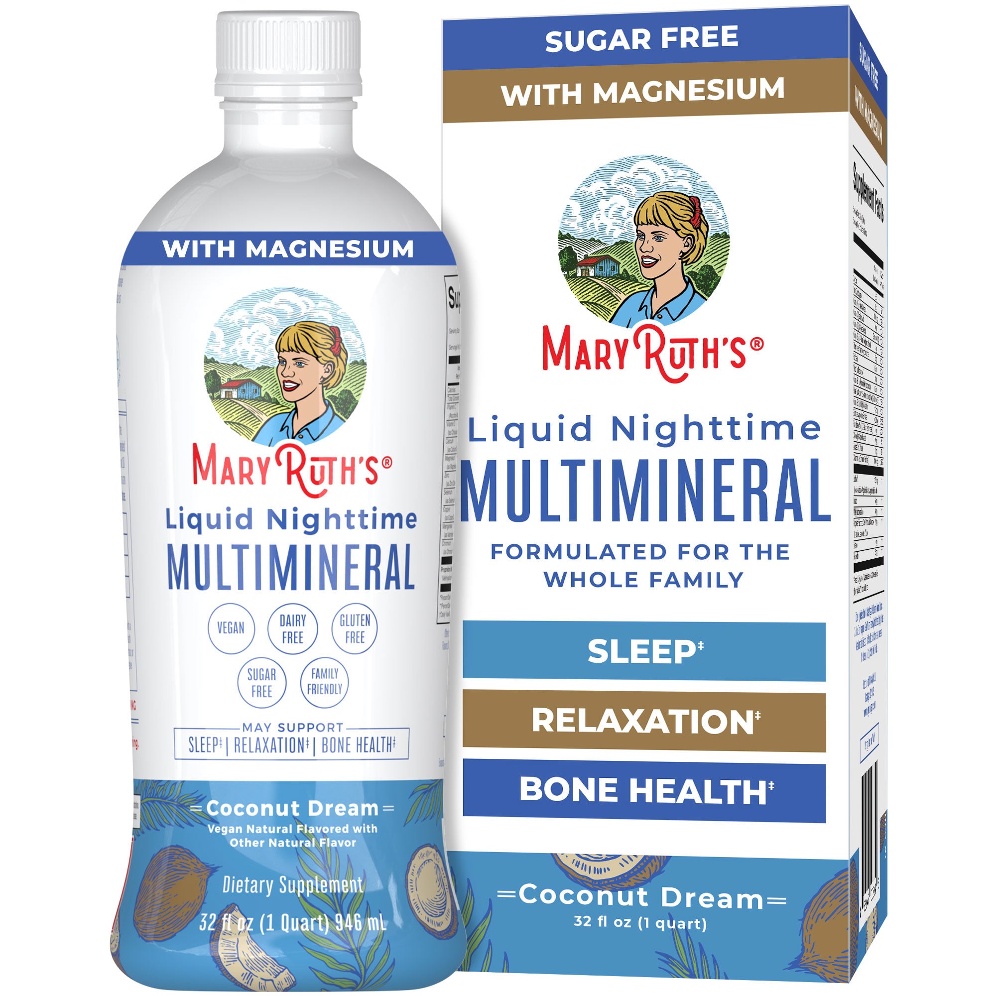 Liquid Nighttime Multimineral (Coconut)