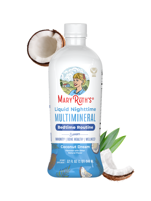 mary ruth glutathione MaryRuth's Coconut Dream Liquid Nighttime Multimineral Dietary Supplement, 15.22 fl oz MaryRuth's Quercetin Liquid Drops, Sugar
