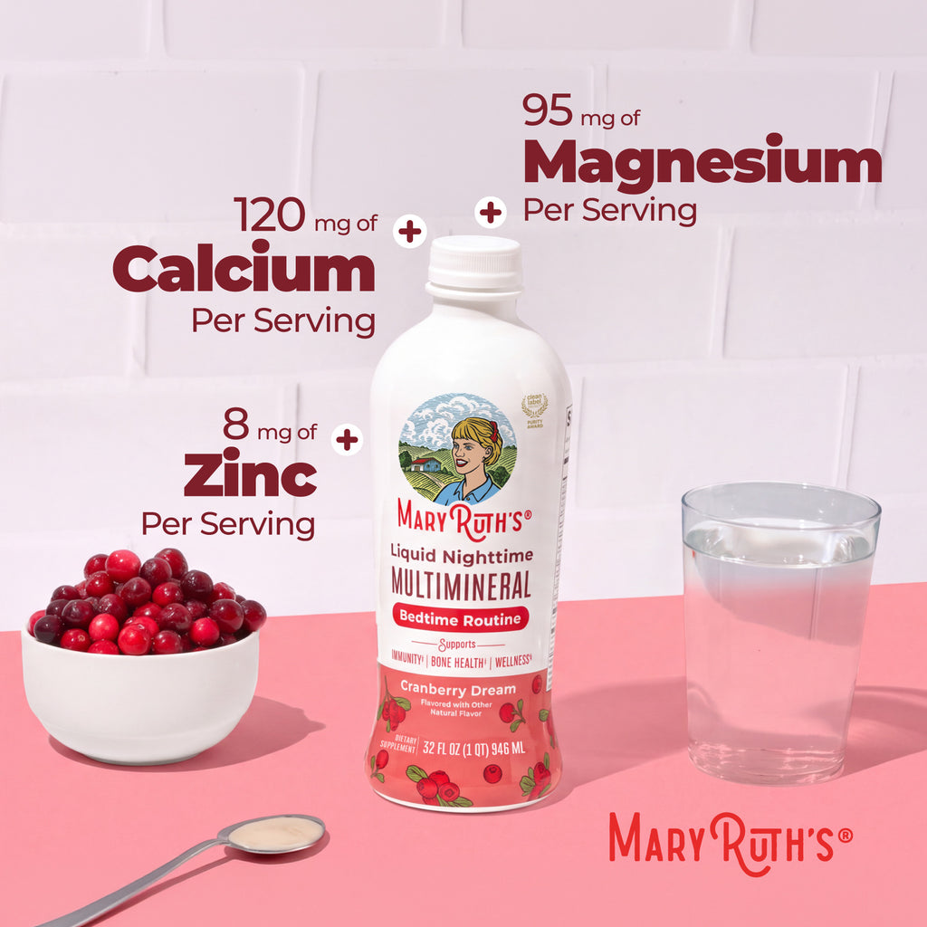 Liquid Nighttime Multimineral Cranberry Dream 32oz Benefits