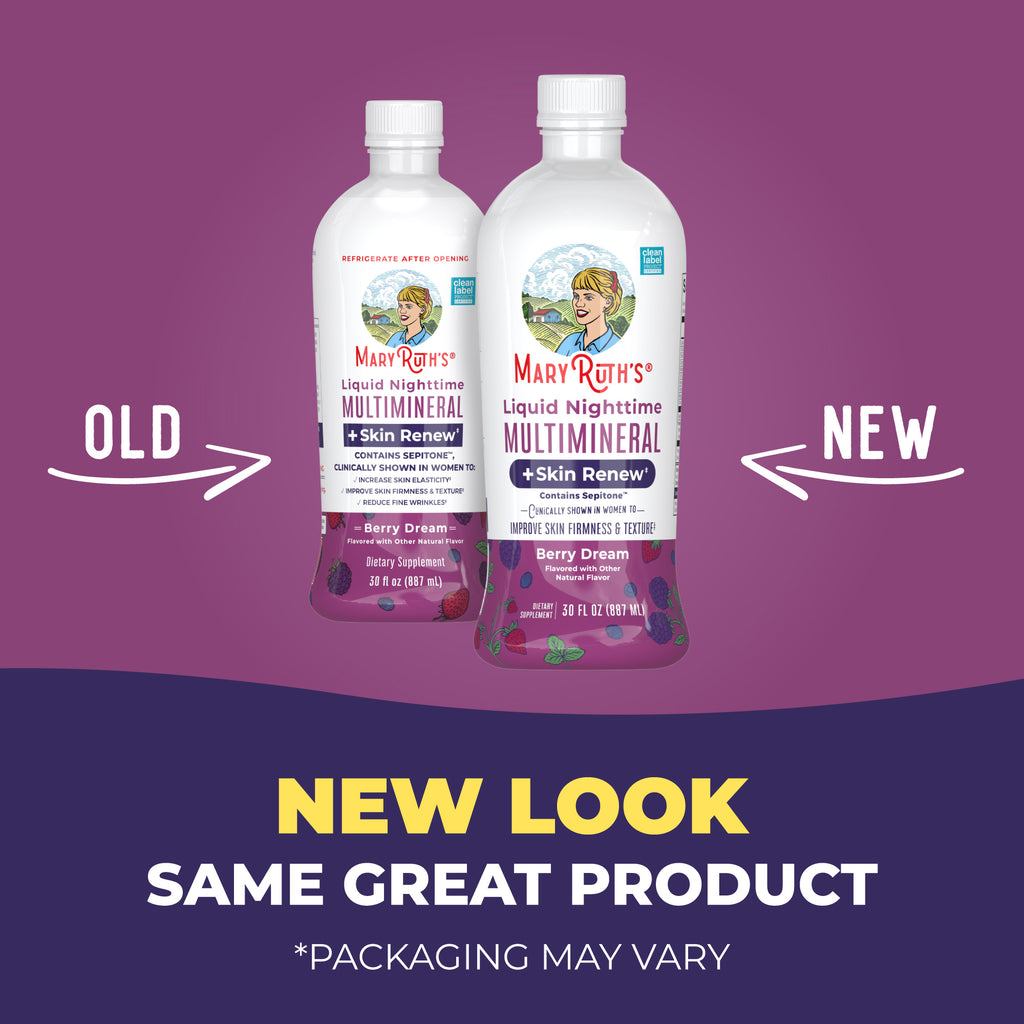 Liquid Nighttime Multimineral + Skin Renew 30oz New look