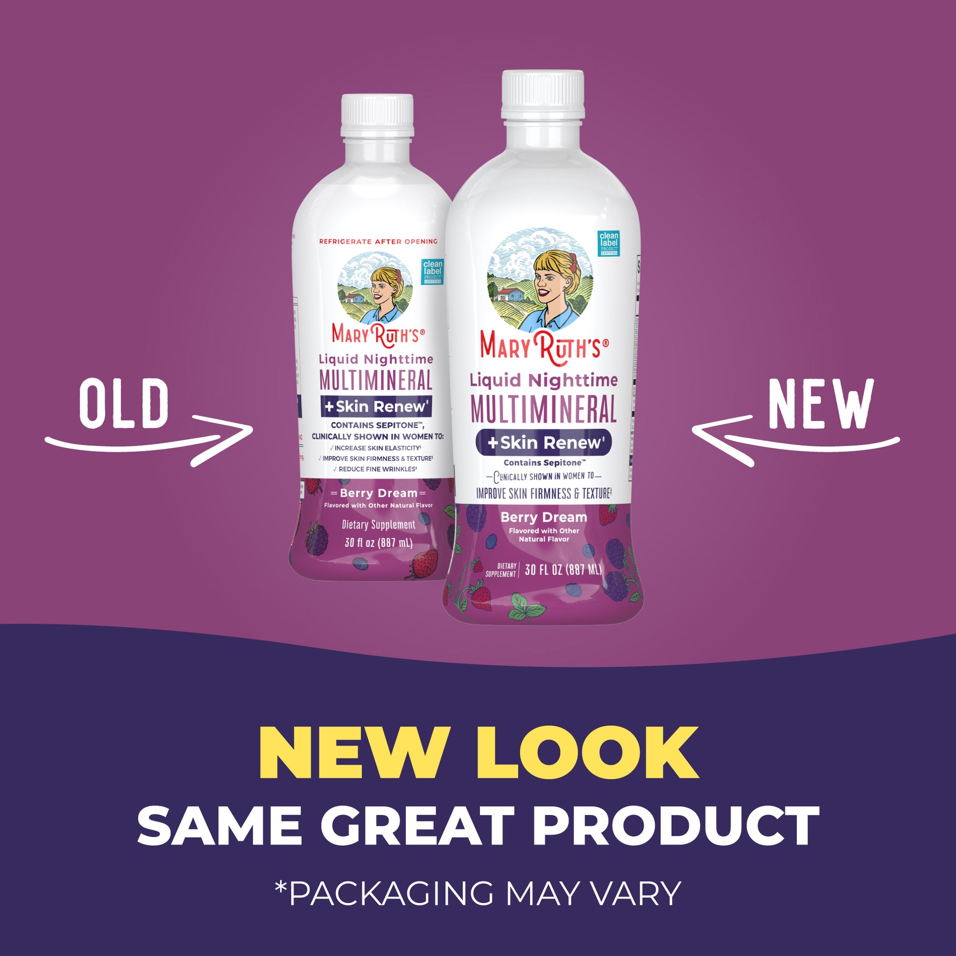 Liquid Nighttime Multimineral + Skin Renew 30oz New look