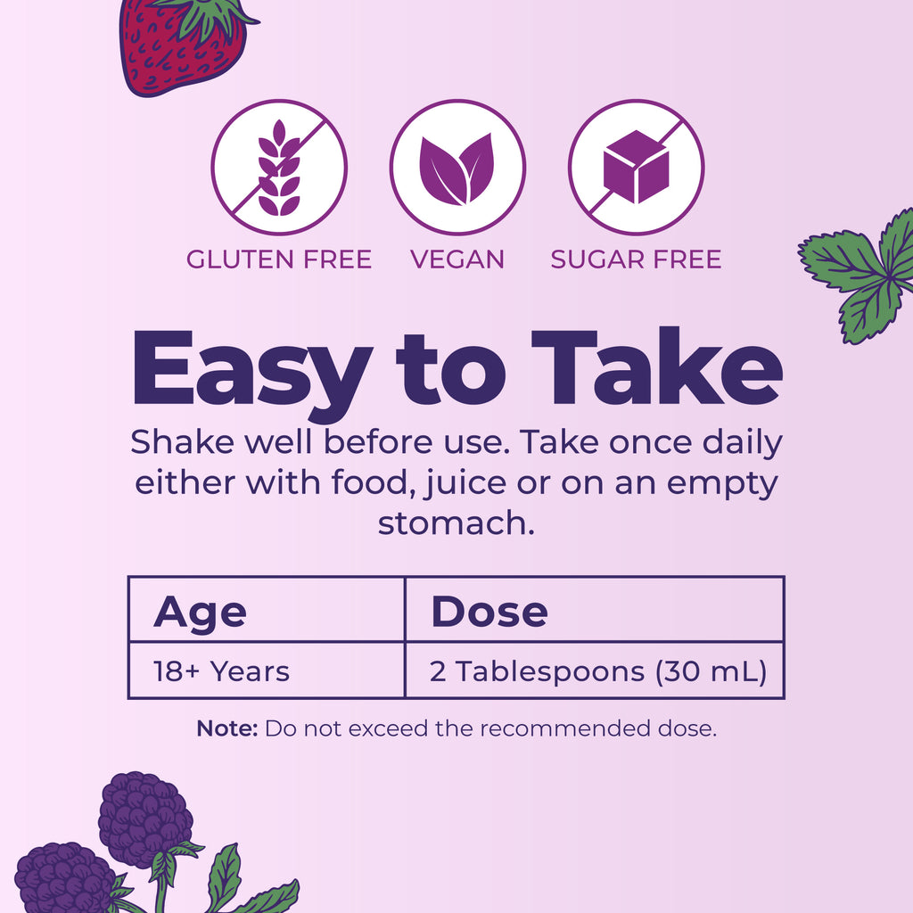 Liquid Nighttime Multimineral Skin Renew Berry Dream 15oz Easy To Take