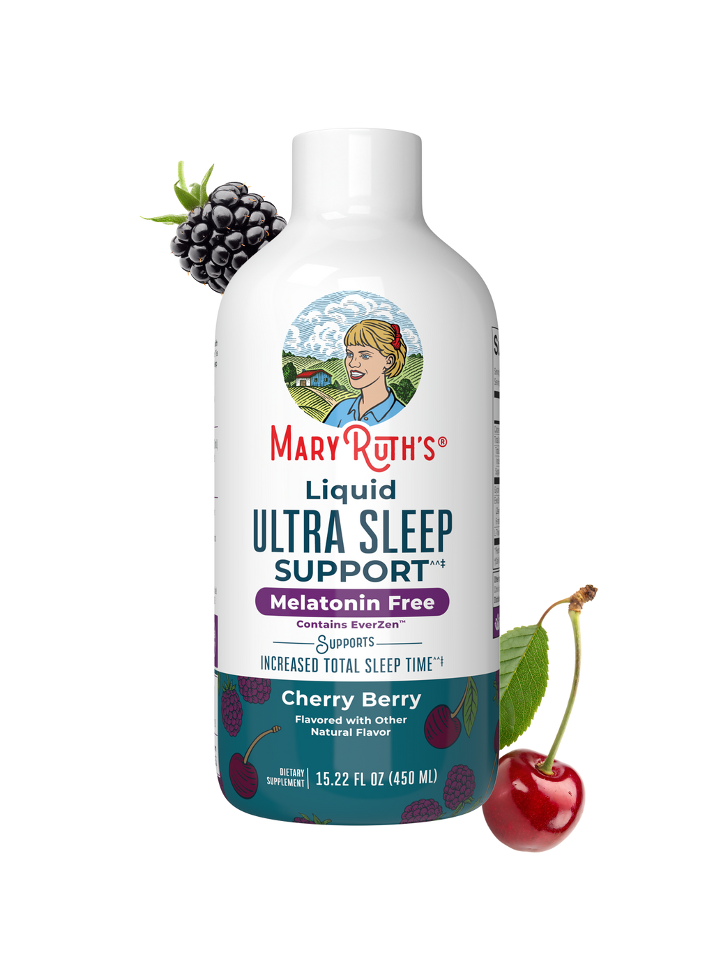Liquid Ultra Sleep Support Cherry Berry 15oz