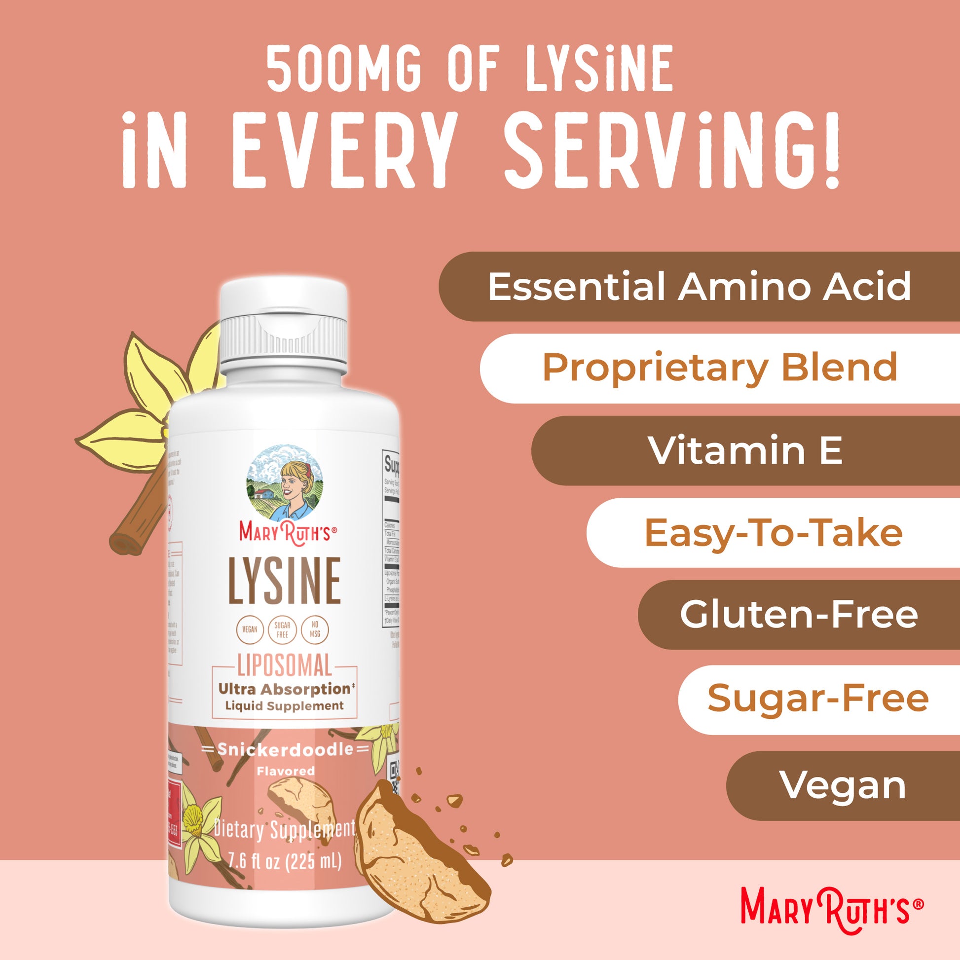 Lysine Liposomal Ingredients