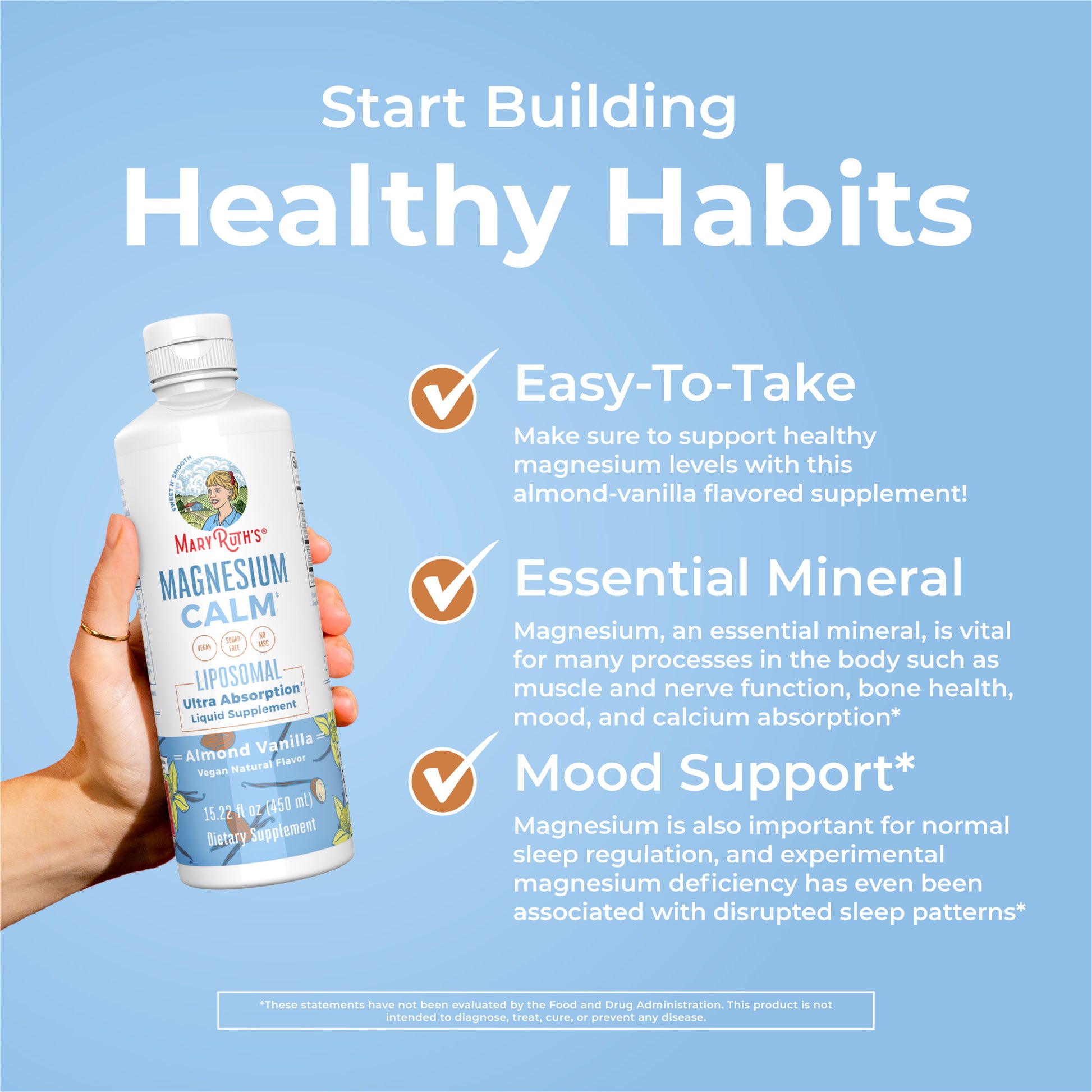 Magnesium Calm Liposomal 15oz Healthy Habits