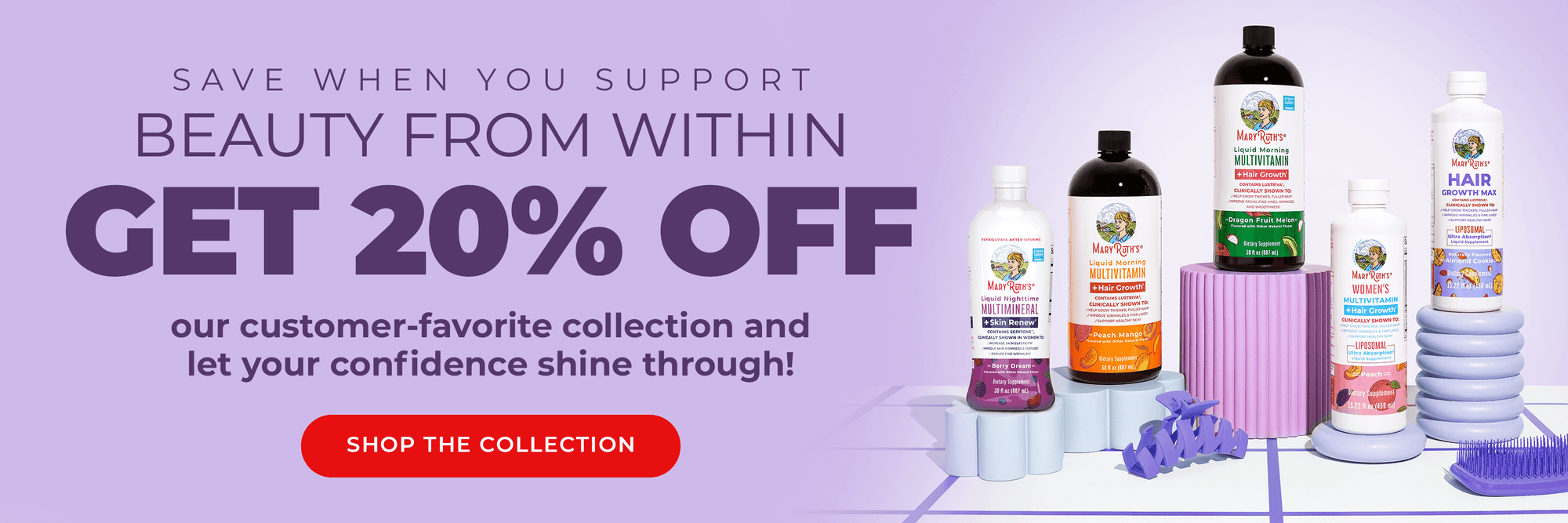20% OFF Beauty From Within Collection
