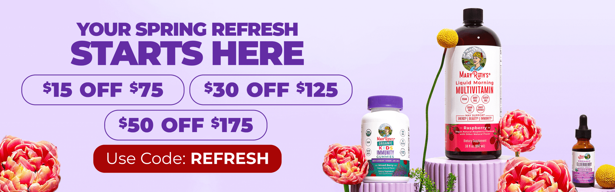 Your Spring Refresh Starts Here - Up to $50 off!