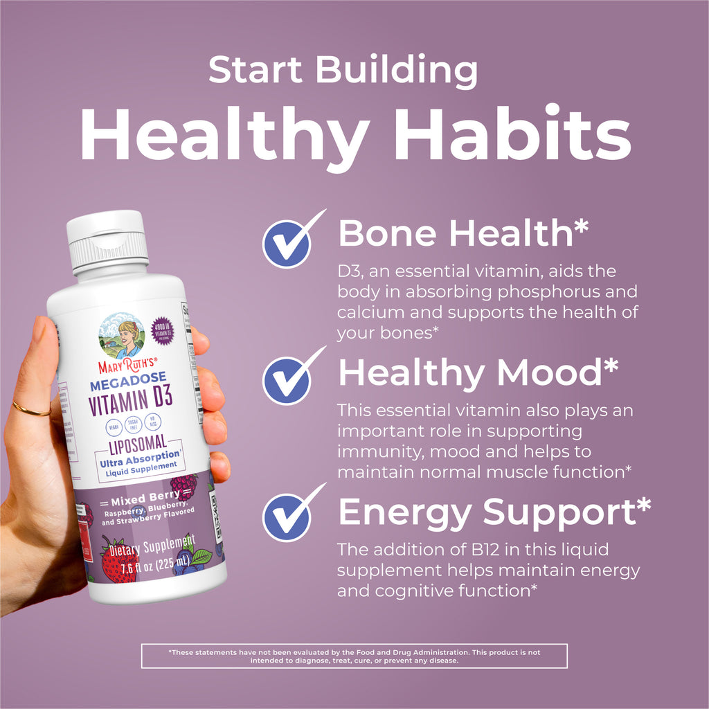 Megadose D3 Liposomal 7oz Healthy Habits