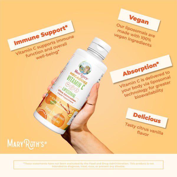 Liposomal Vitamin C Megadose MaryRuth Organics