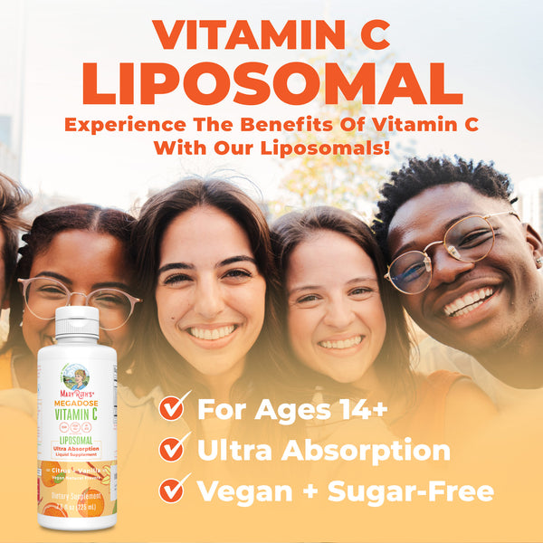 Liposomal Vitamin C Megadose MaryRuth Organics