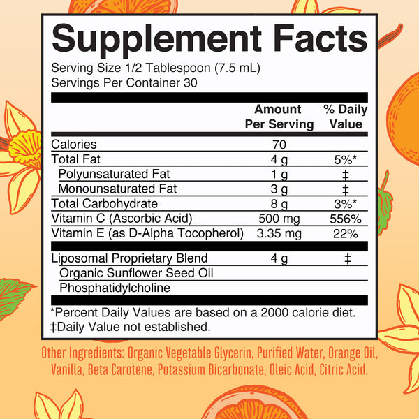 Liposomal Vitamin C Megadose MaryRuth Organics