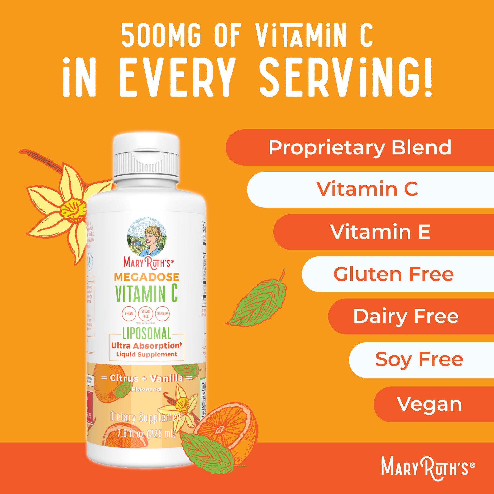 Megadose Vitamin C Liposomal Ingredients
