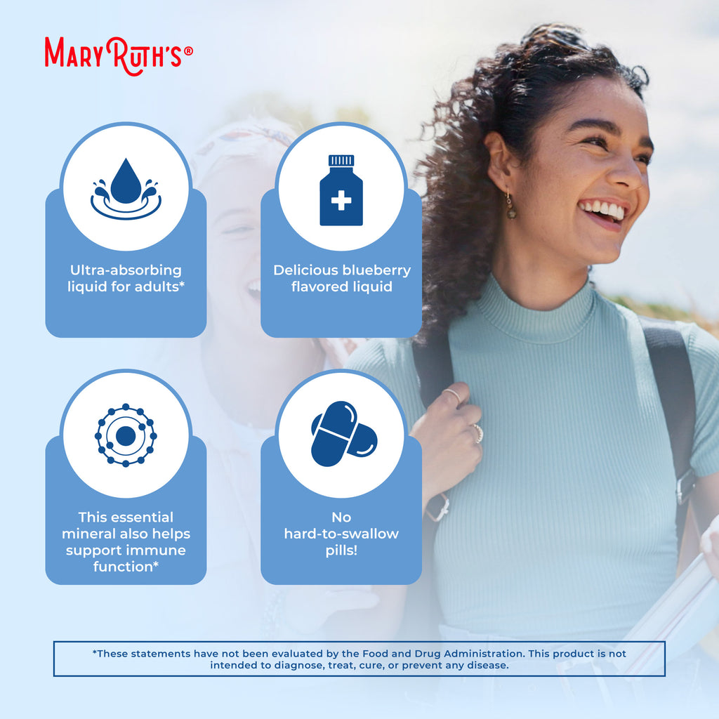 Megadose Zinc Liposomal 15oz Blueberry Benefits