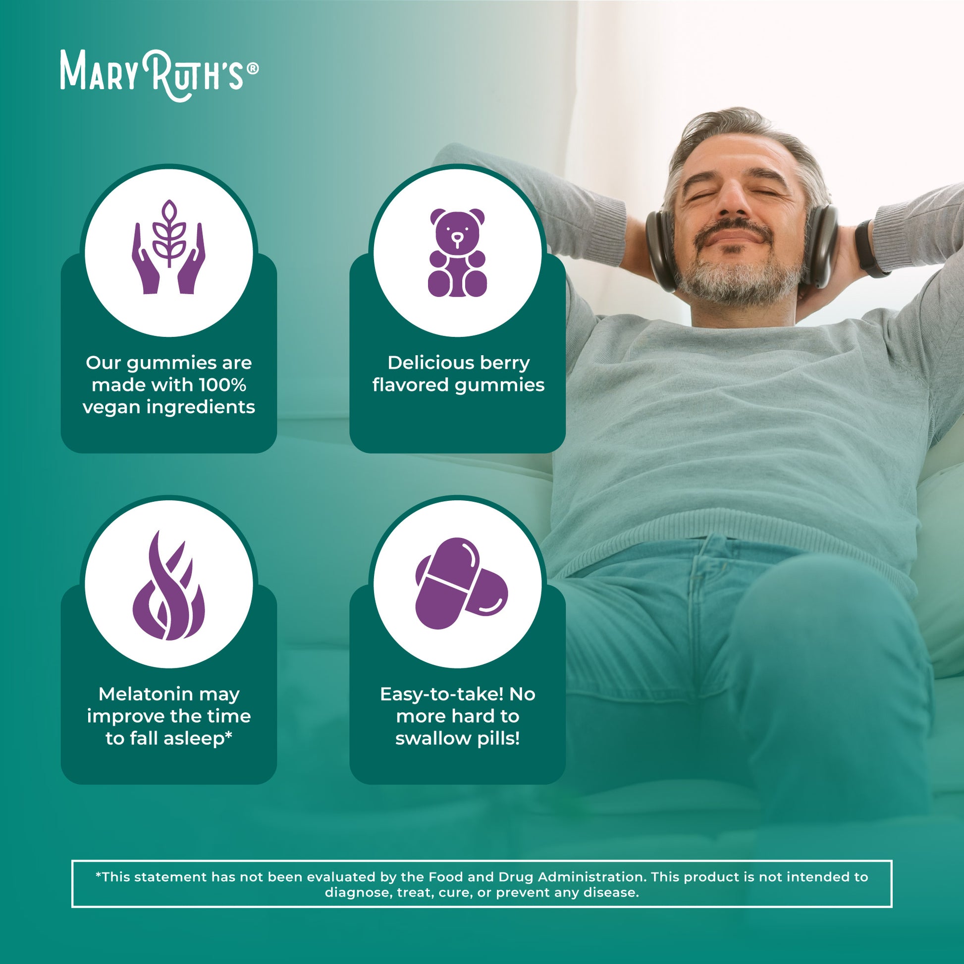 Melatonin Sleep Gummies Berries 60ct Benefits