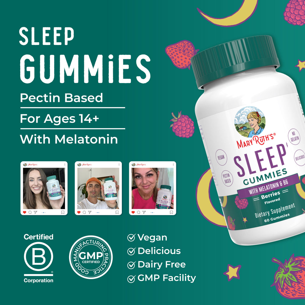 Melatonin Sleep Gummies Berries 60ct 8