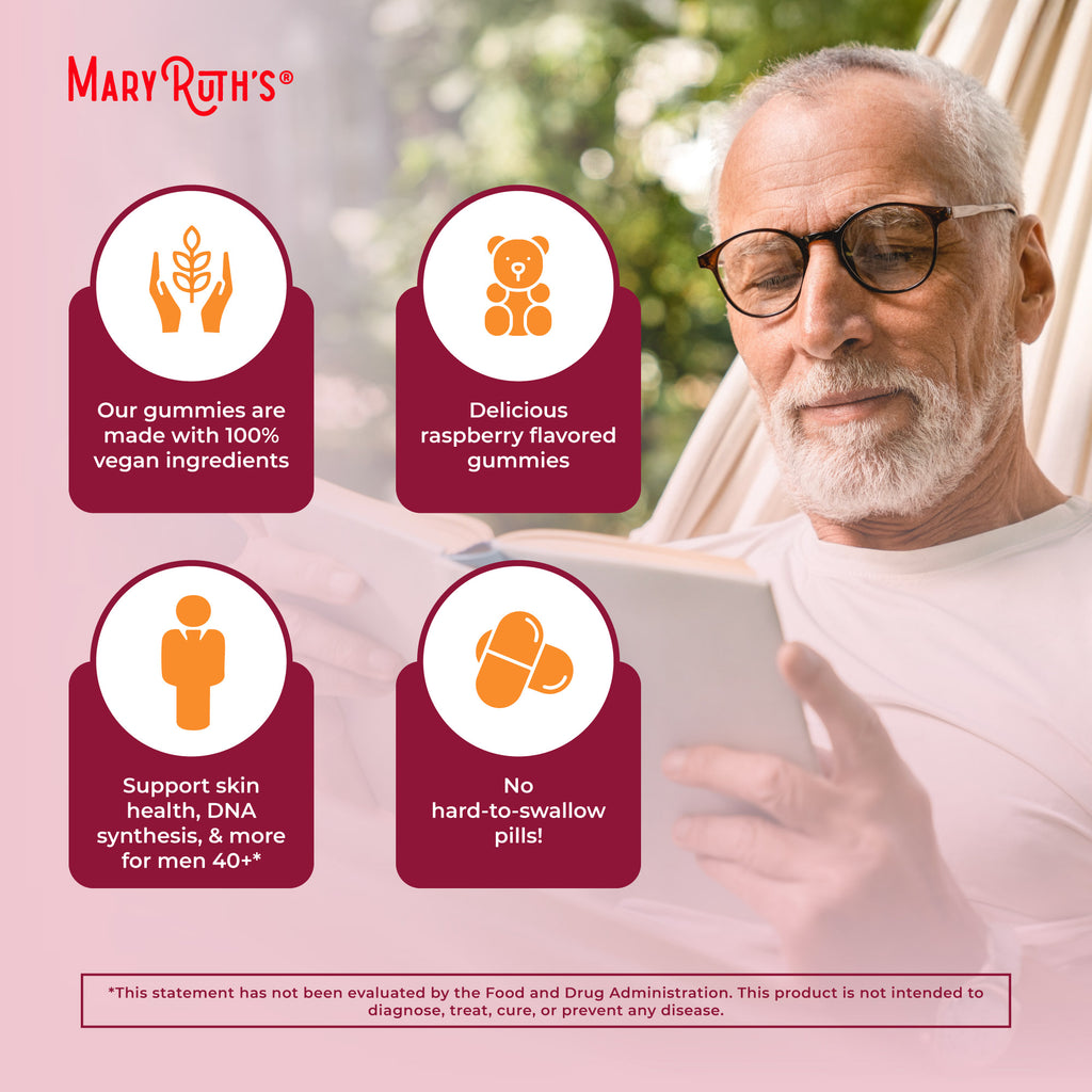 Men’s 40+ Multivitamin Gummies 60ct Benefits