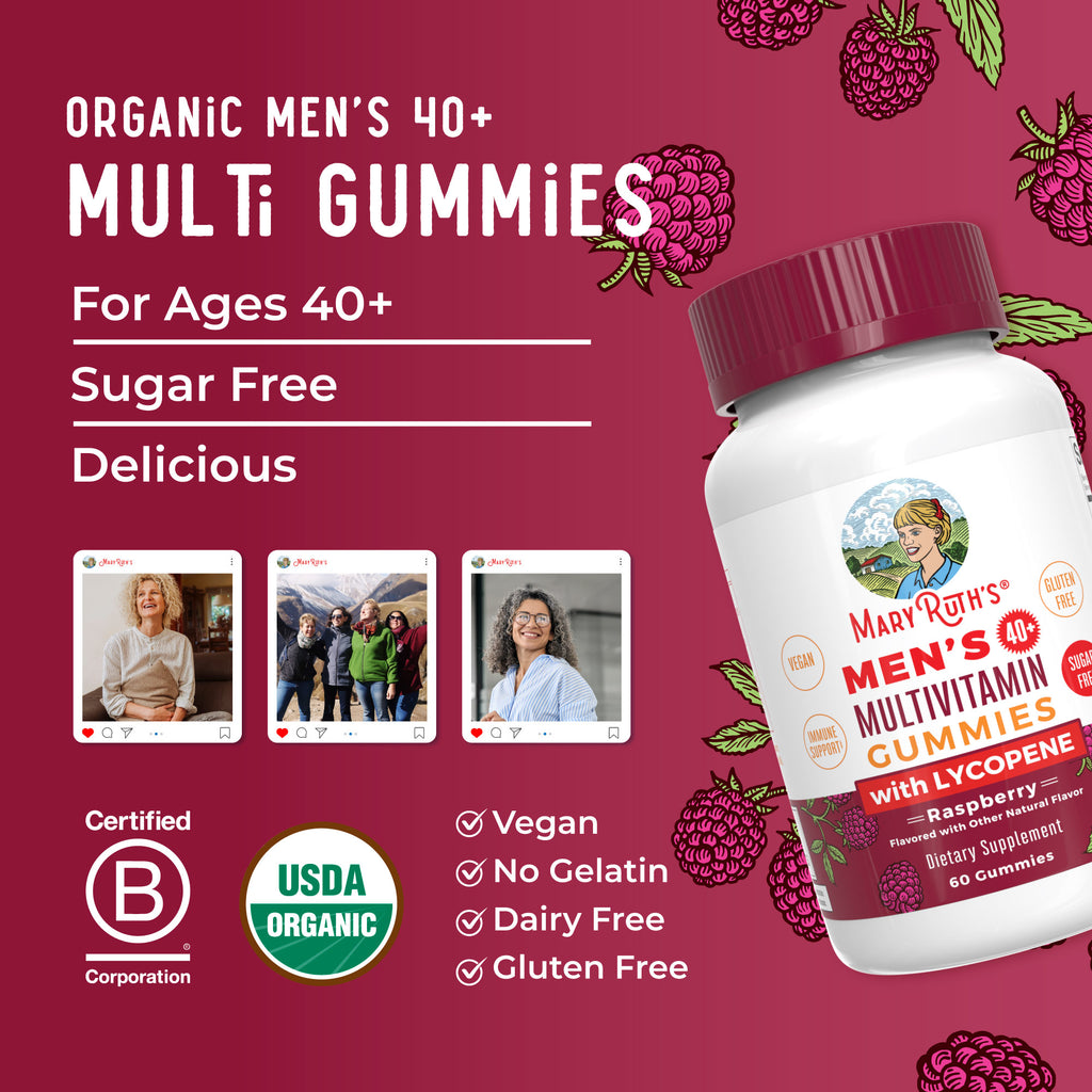 Men’s 40+ Multivitamin Gummies 60ct 8