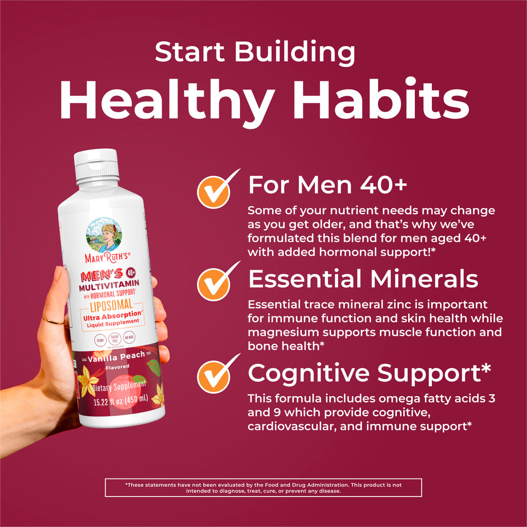 Men’s 40+ Multivitamin Liposomal 15oz Healthy Habits