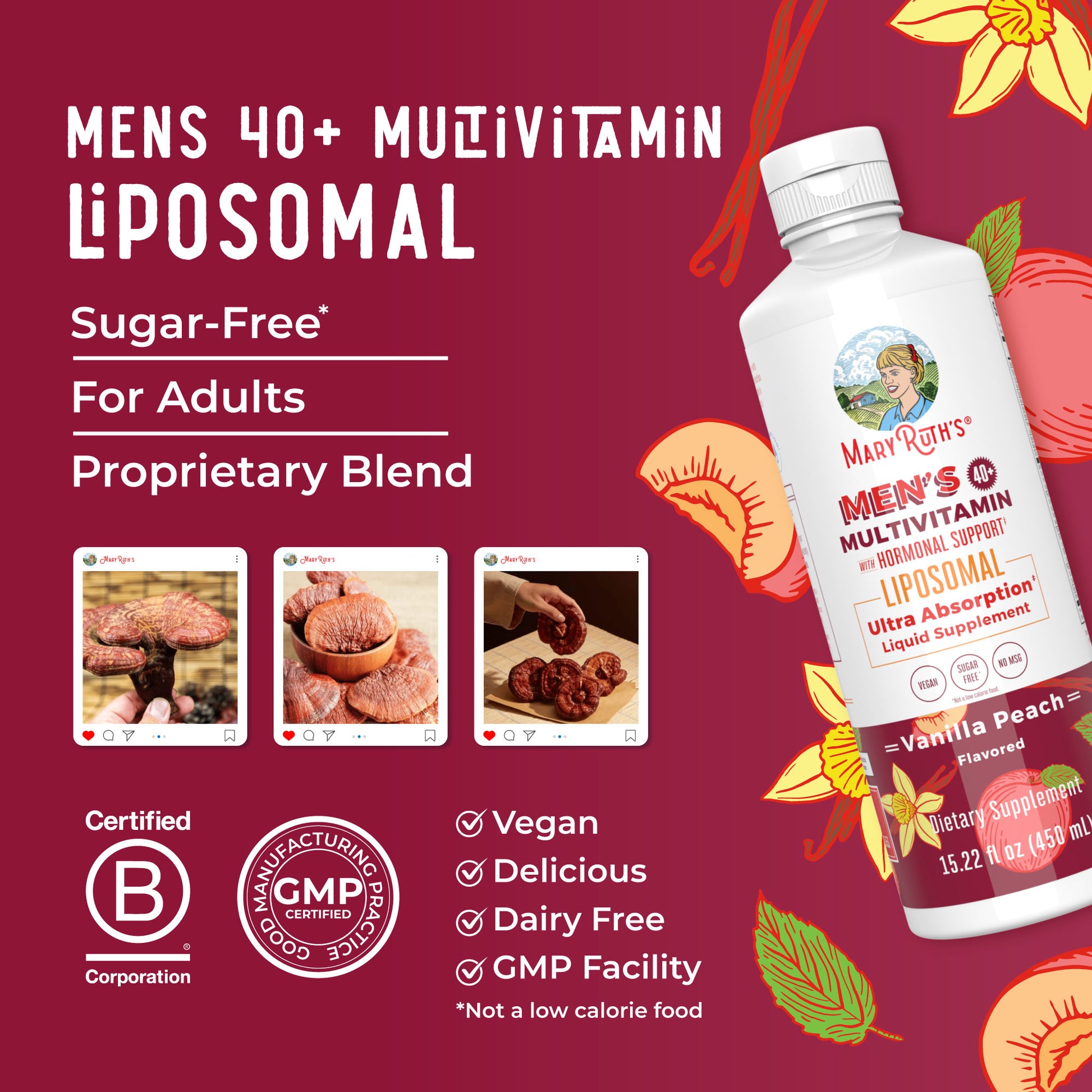 Men’s 40+ Multivitamin Liposomal 15oz 8