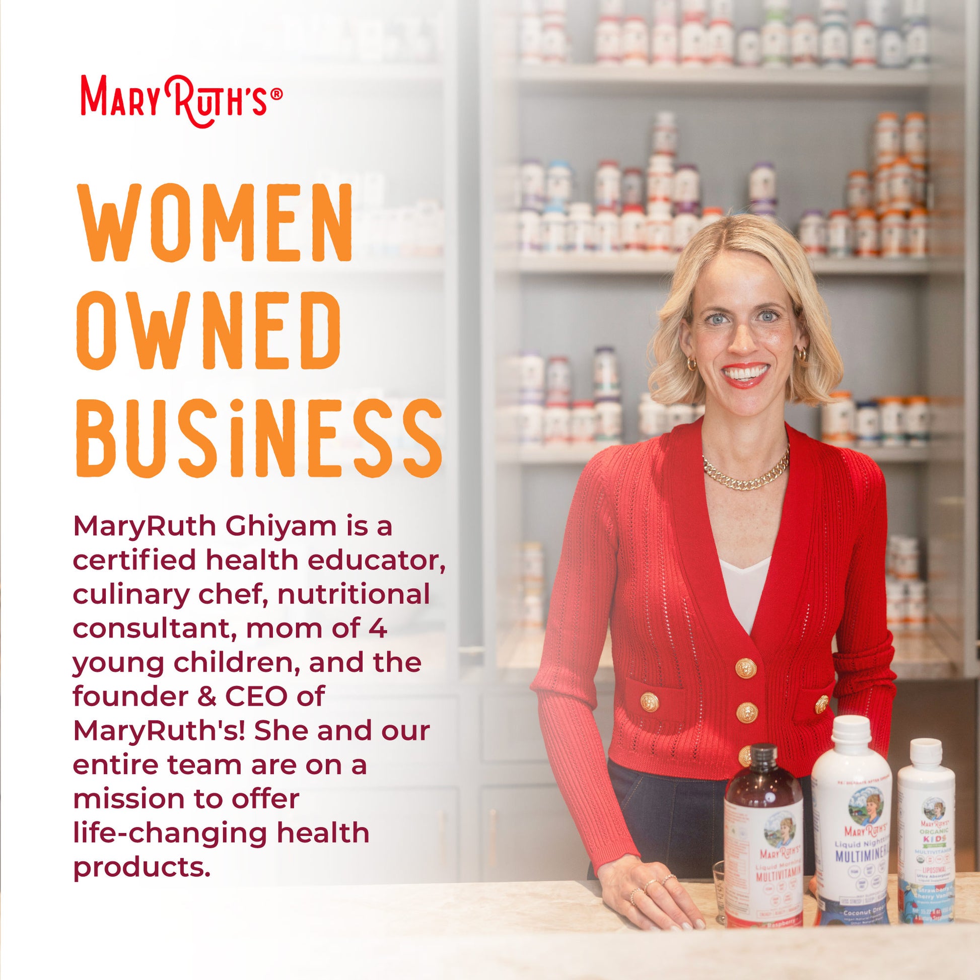 Men’s 40+ Multivitamin Liposomal 15oz Women Owned