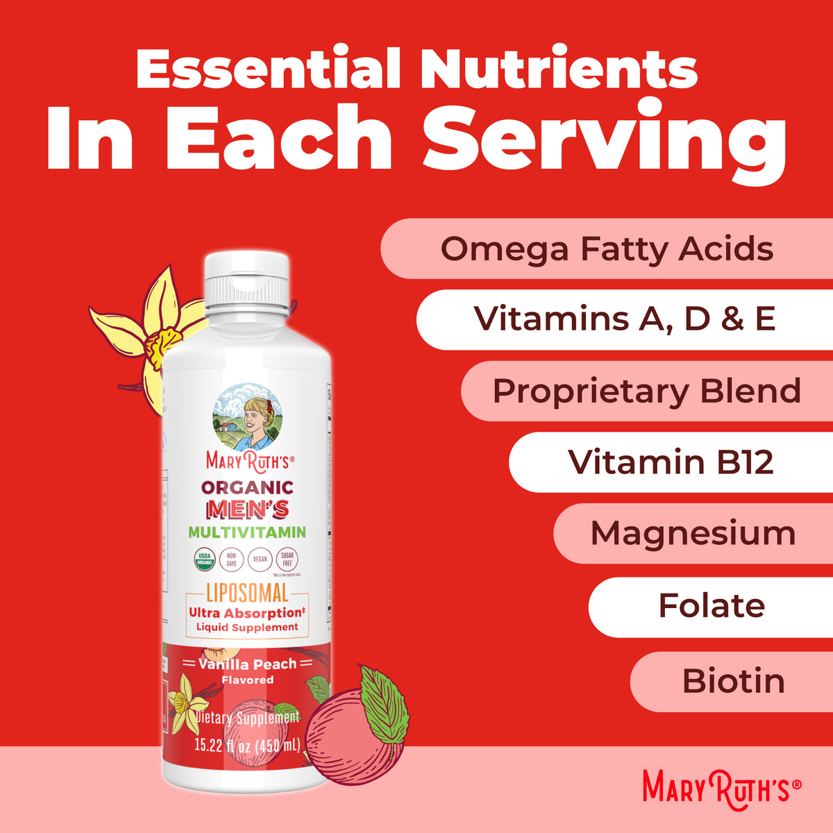 Men's Organic Multivitamin Liposomal